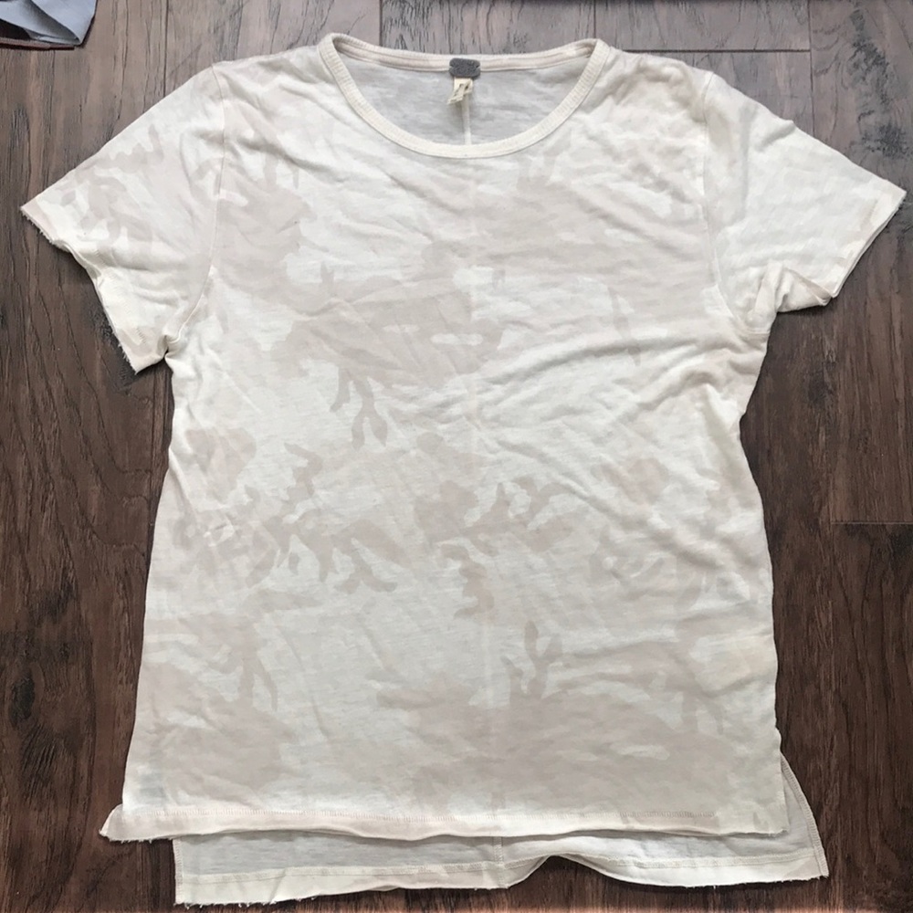 Free People Camo T shirt